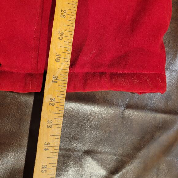 Fleet Street LTD. Removable Hood Full Zip Lined Anorak Jacket Red Womens Size M - Picture 12 of 12
